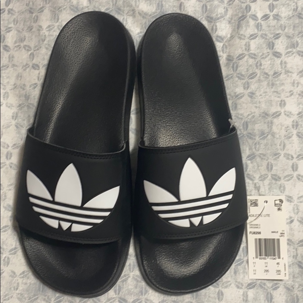 Adidas slides adilette lite size 11